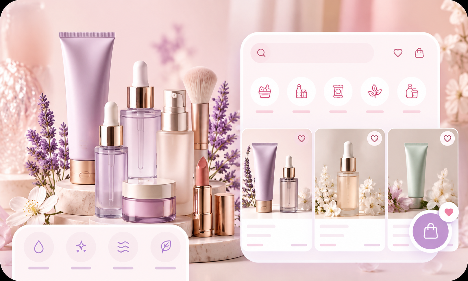 Visual Lumi Beauty marketplace modern