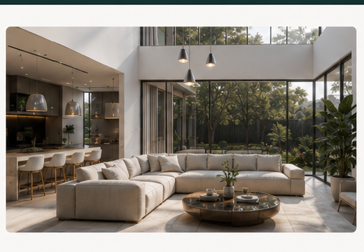 Contoh template Property dan Rental dengan hunian modern